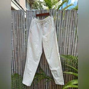 All in Motion soft stretch pants white XS